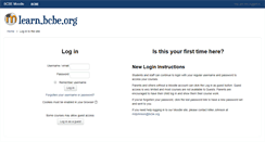 Desktop Screenshot of learn.bcbe.org